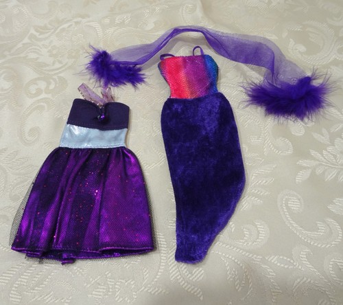 Barbie due abiti - abiti, viola