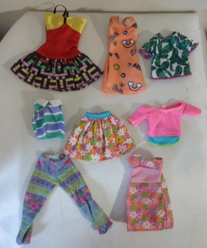 Barbie lotto pezzi abiti - barbie, 8