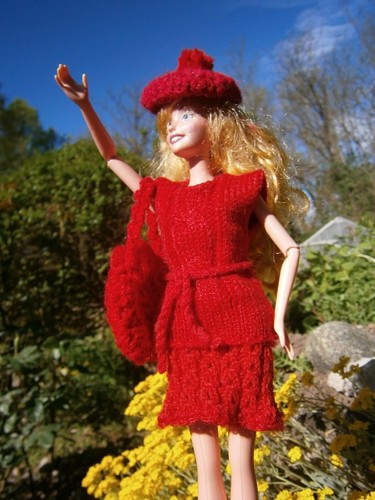 Abito per barbie maglia - per, in